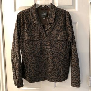 Sanctuary Brown/Black Leopard Jacket